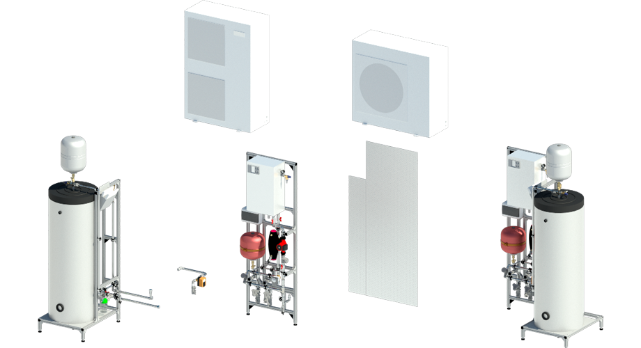 Конструктор блочно-модульной котельной HeatPumpBox-1 в Республике Адыгея